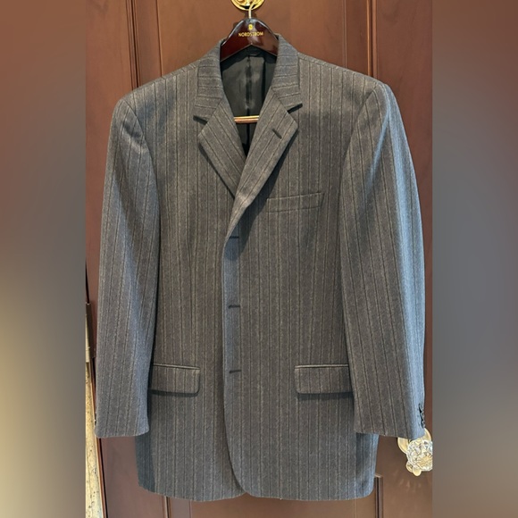 Cerruti 1881 Cashmere and Wool Suit Grey -44 - Picture 1 of 16